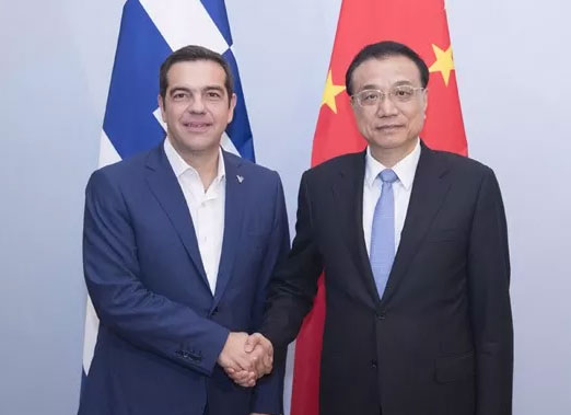 重磅!国务院总理：让中希全面战略伙伴关系再上新台阶!